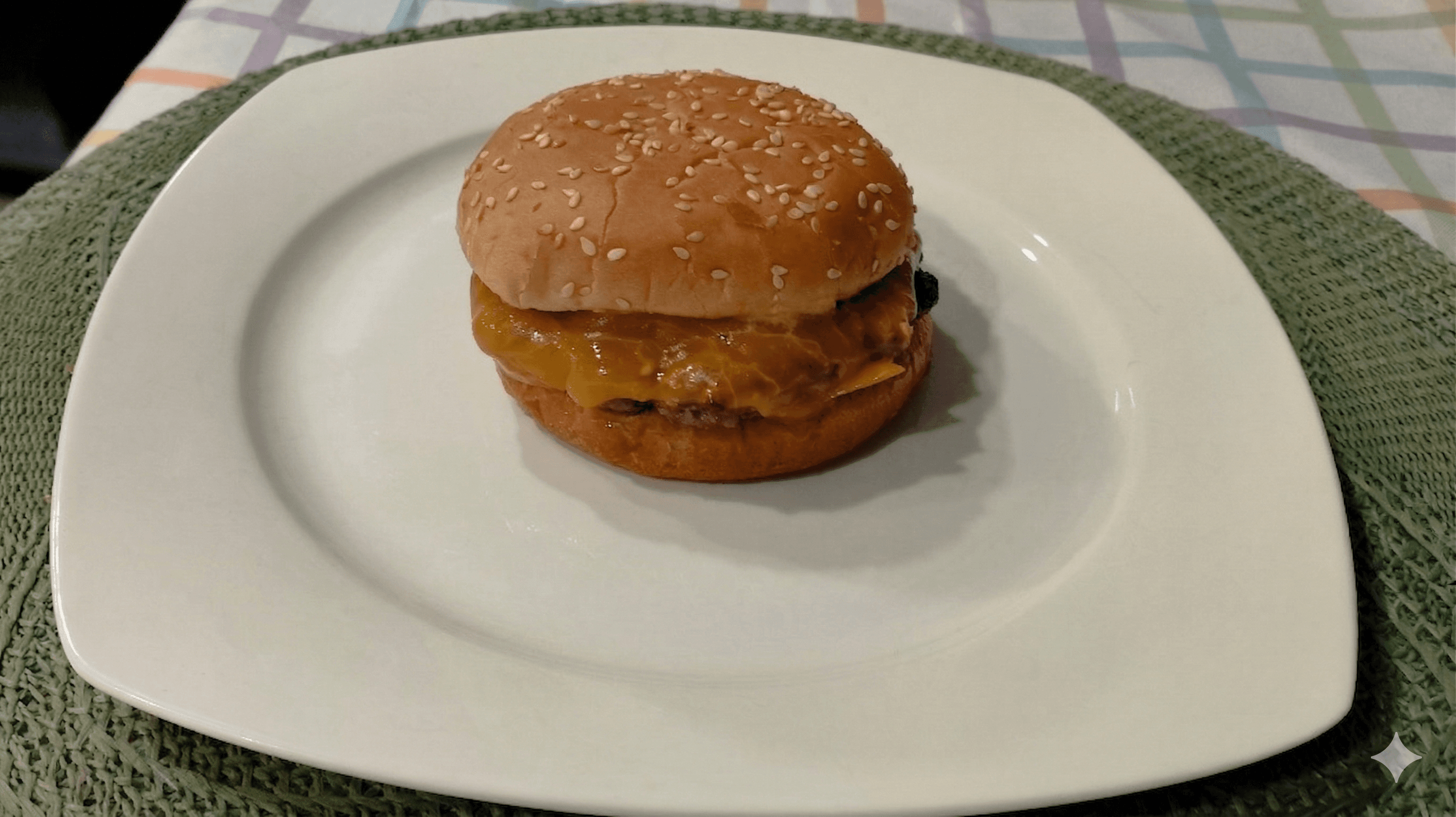 Domácí cheeseburger jako z mekáče